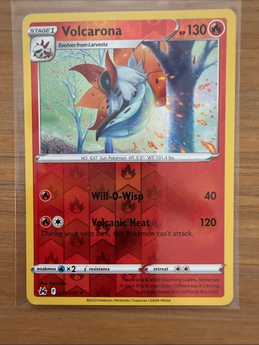 Larvesta & Volcarona Evolution Lot | 4 Pokémon Cards | Reverse Holo ✨5/$25✨